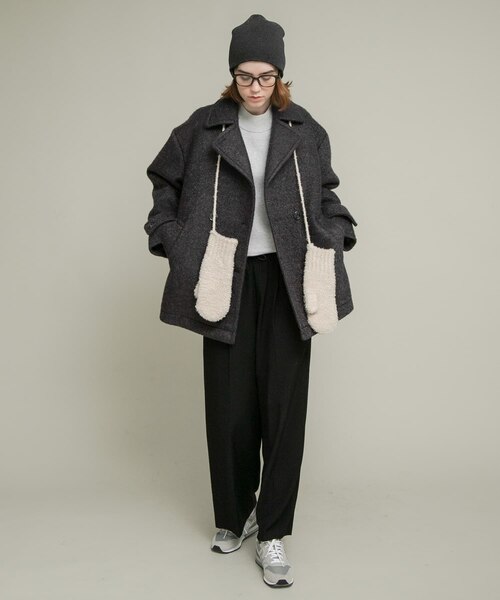 ウールライクカーリーシャギーコクーンコート｜アーバンリサーチの通販