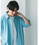 『仁村紗和さん着用』『UR TECH』サマシェア シャツカーディガン