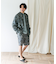 『XLサイズ／WEB限定』シルケットリネンバンドカラーロングスリーブシャツ