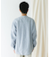 『XLサイズ／WEB限定』シルケットリネンバンドカラーロングスリーブシャツ