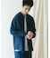 『XLサイズ／WEB限定』シルケットリネンバンドカラーロングスリーブシャツ