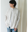 『XLサイズ／WEB限定』シルケットリネンバンドカラーロングスリーブシャツ