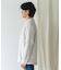 『XLサイズ／WEB限定』シルケットリネンバンドカラーロングスリーブシャツ