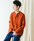 『XLサイズ／WEB限定』シルケットリネンバンドカラーロングスリーブシャツ