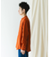 『XLサイズ／WEB限定』シルケットリネンバンドカラーロングスリーブシャツ