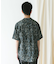 『XLサイズ／WEB限定』シルケットリネン バンドカラーショートスリーブシャツ
