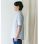『XLサイズ／WEB限定』シルケットリネン バンドカラーショートスリーブシャツ