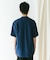 『XLサイズ／WEB限定』シルケットリネン バンドカラーショートスリーブシャツ