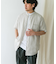 『XLサイズ／WEB限定』シルケットリネン バンドカラーショートスリーブシャツ