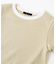 バイカラーコンパクトリブTシャツ