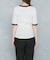 バイカラーコンパクトリブTシャツ
