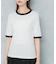 バイカラーコンパクトリブTシャツ