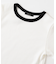バイカラーコンパクトリブTシャツ