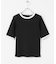 バイカラーコンパクトリブTシャツ