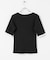 バイカラーコンパクトリブTシャツ