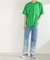 ポンチポケットTシャツ(5分袖)