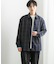 オンブレチェックルーズシャツ