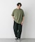 『別注』LACOSTE×DOORS　moss stitch ShortSleeve T-shirts