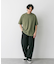 『別注』LACOSTE×DOORS　moss stitch ShortSleeve T-shirts