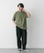 『別注』LACOSTE×DOORS　moss stitch ShortSleeve T-shirts