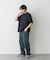 『別注』LACOSTE×DOORS　moss stitch ShortSleeve T-shirts