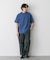 『別注』LACOSTE×DOORS　moss stitch ShortSleeve T-shirts