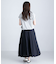 『WEB限定』グログランバルーンスカート