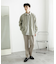 『ユニセックス』グラフチェックルーズシャツ