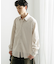 『ユニセックス』グラフチェックルーズシャツ