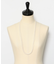decor『デコール』　4mmPearllongnecklace