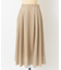 Lirica　punching pleats skirt