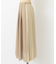 Lirica　punching pleats skirt