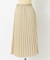 Lirica　punching pleats skirt
