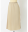 Lirica　punching pleats skirt