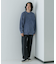 URBAN RESEARCH iD　ストーンウォッシュダメージニット