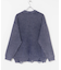 URBAN RESEARCH iD　ストーンウォッシュダメージニット