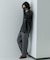 URBAN RESEARCH iD　ストーンウォッシュダメージニット