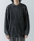 URBAN RESEARCH iD　ストーンウォッシュダメージニット