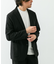 『イージーケア』LIFE STYLE TAILOR　リップストップナイロンストレッチジャケット