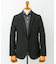 『イージーケア』LIFE STYLE TAILOR　リップストップナイロンストレッチジャケット