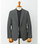 『イージーケア』LIFE STYLE TAILOR　リップストップナイロンストレッチジャケット
