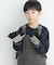 マシュマロボーダー手袋(KIDS)