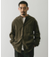 『UR TECH』コーデュロイバンドカラーシャツ