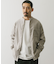 『UR TECH』コーデュロイバンドカラーシャツ