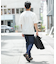 『XLサイズあり』『UR TECH』防汚加工 リラックスクルーネックTシャツ