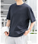 『XLサイズあり』『UR TECH』防汚加工 リラックスクルーネックTシャツ