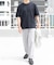 『XLサイズあり』『UR TECH』防汚加工 リラックスクルーネックTシャツ