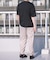 『XLサイズあり』『UR TECH』防汚加工 リラックスクルーネックTシャツ