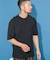 『XLサイズあり』『UR TECH』防汚加工 リラックスクルーネックTシャツ