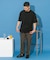 『XLサイズあり』『UR TECH』防汚加工 リラックスクルーネックTシャツ